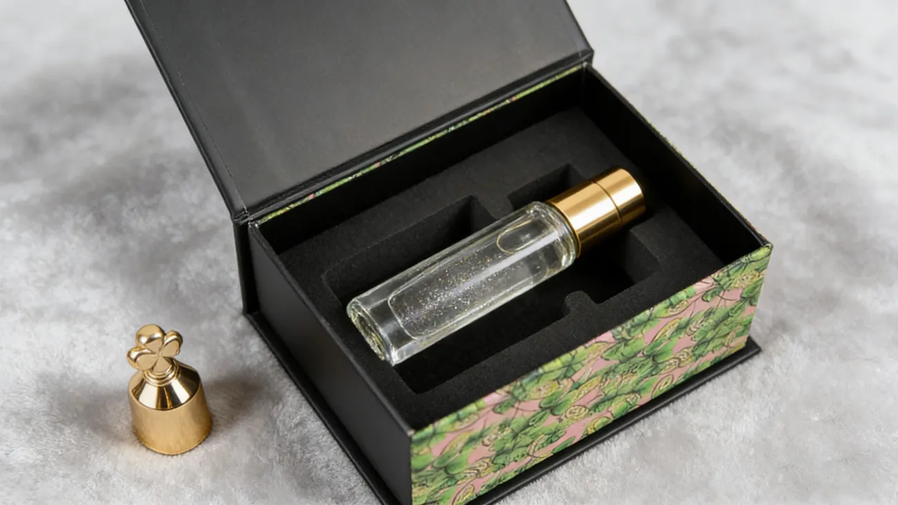 Cosmetics and perfume packaging box2