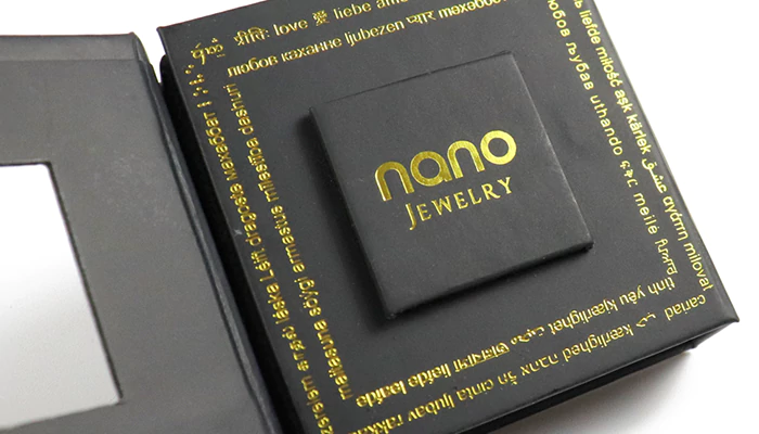 Custom necklace jewellery box