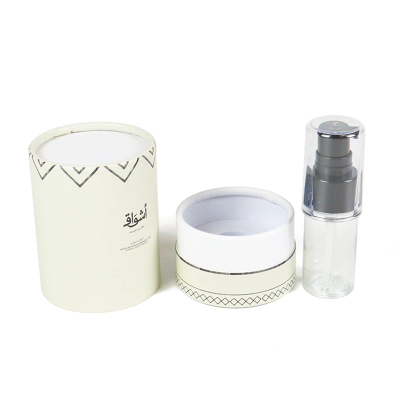 custom round perfume packaging box