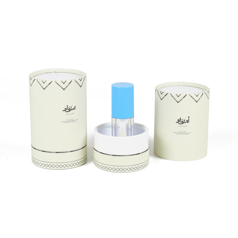 custom round perfume packaging box