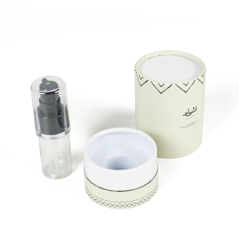 custom round perfume packaging box