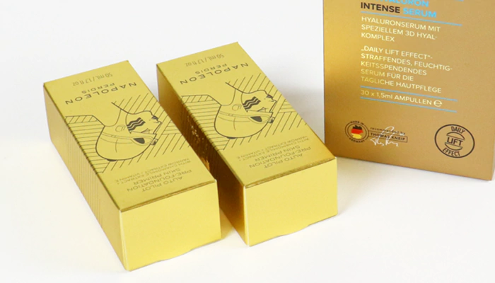 Custom skincare set packaging box