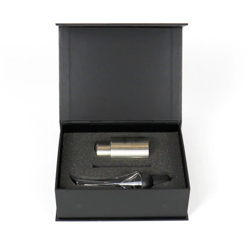 Vacuum wine bottle stopper packaging box