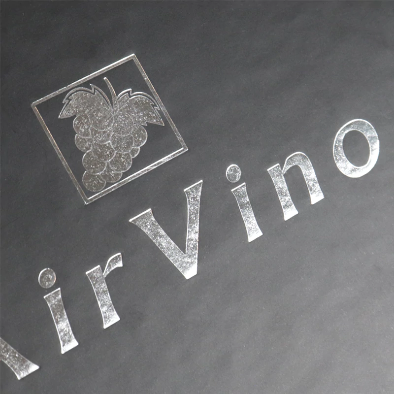 Vacuum wine bottle stopper packaging box