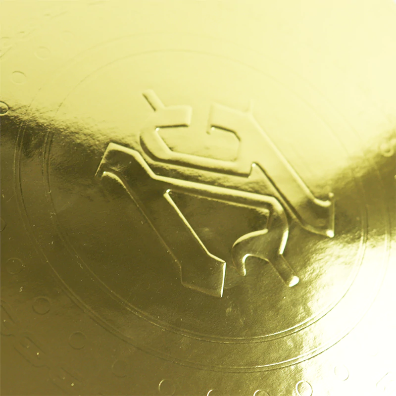 custom gold paper packaging box