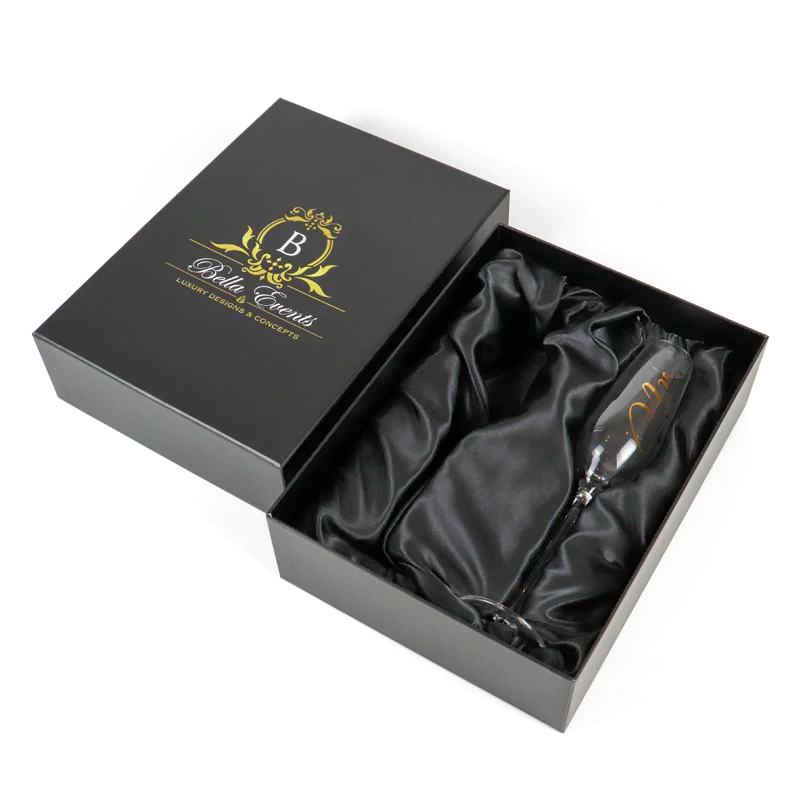 Customized wine set red wine stem glass packaging box manufacturer