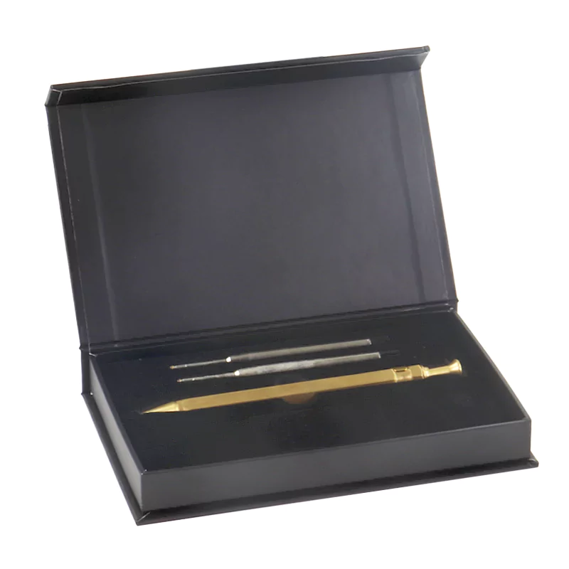 Premium corporate pen gift box ballpoint pen gift box packaging manufacturer