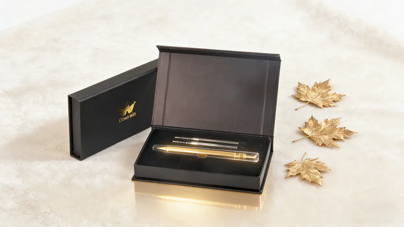 Customized ballpoint pens and pen gift sets: Crown Win enhances brand gift experience