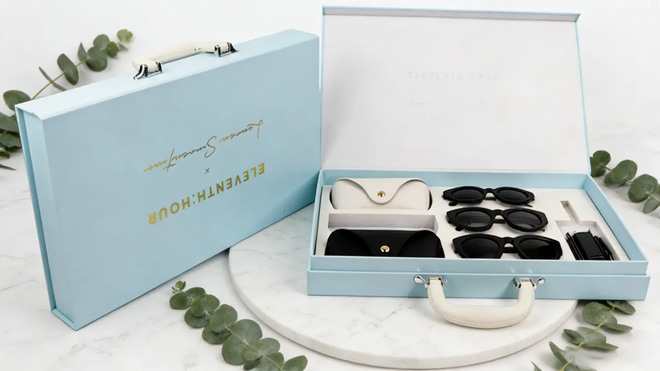 Customized Sunglasses Packaging Box: Crown Win solves your packaging problems with high-quality packaging solutions