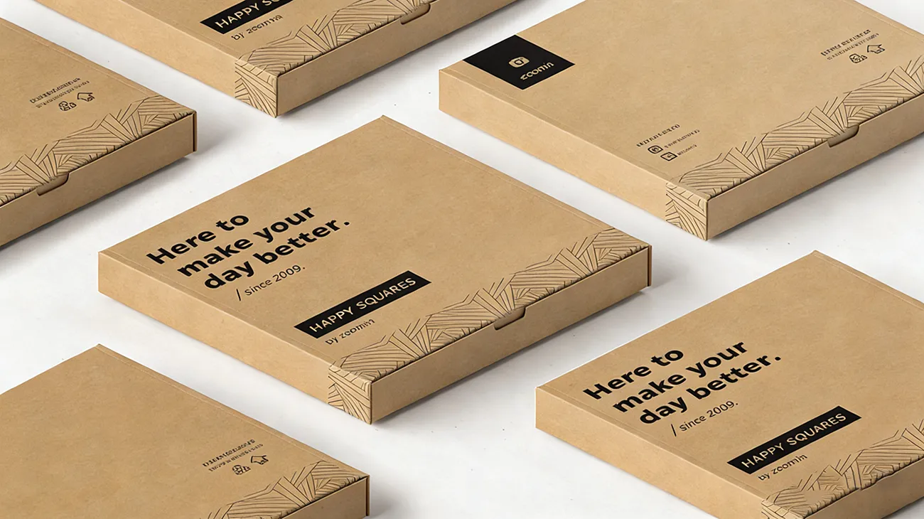 Zoomin: Kraft paper mailing bags