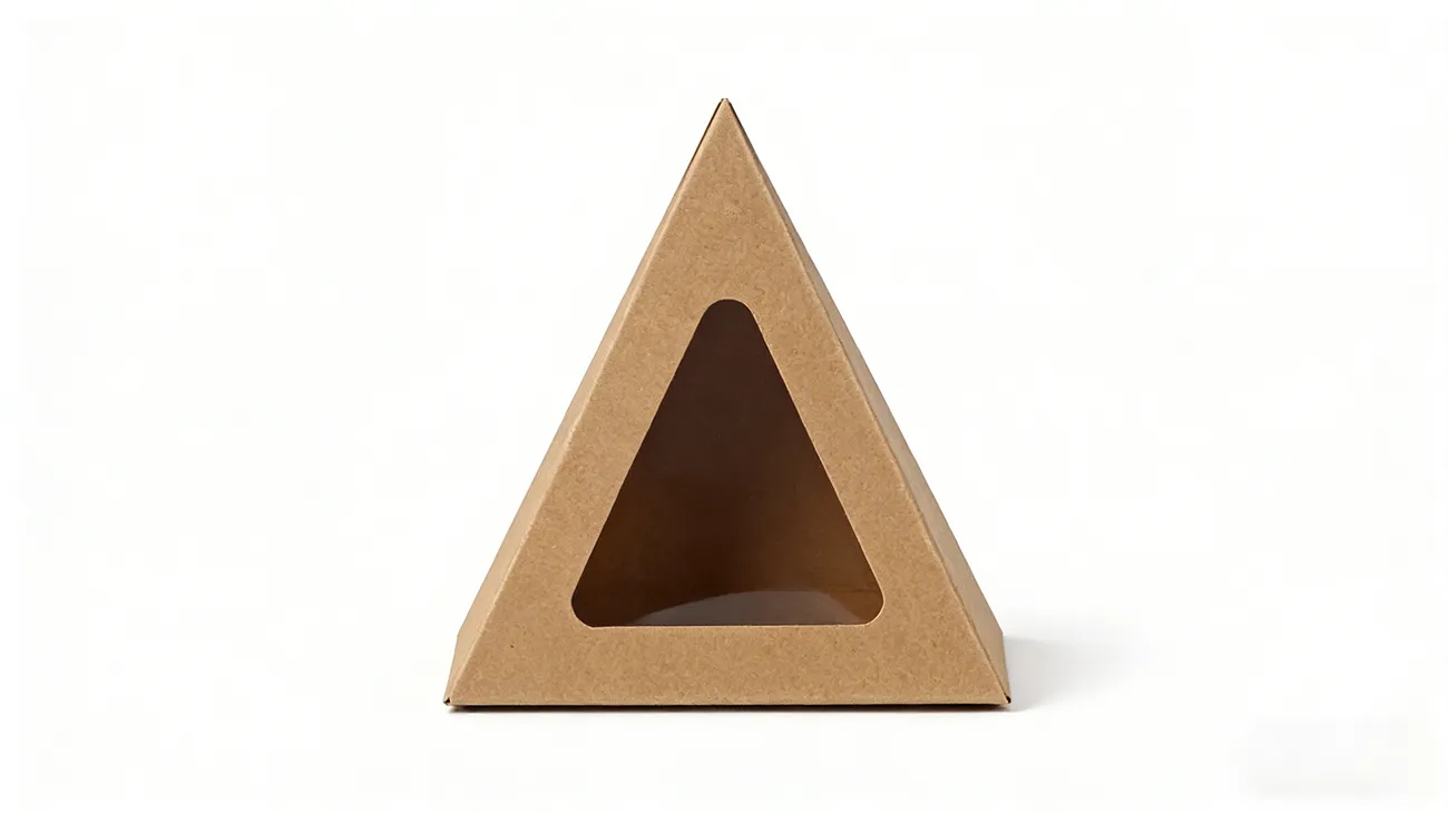 Customized geometric paper packaging design produced by Crown Win paper box manufacturer