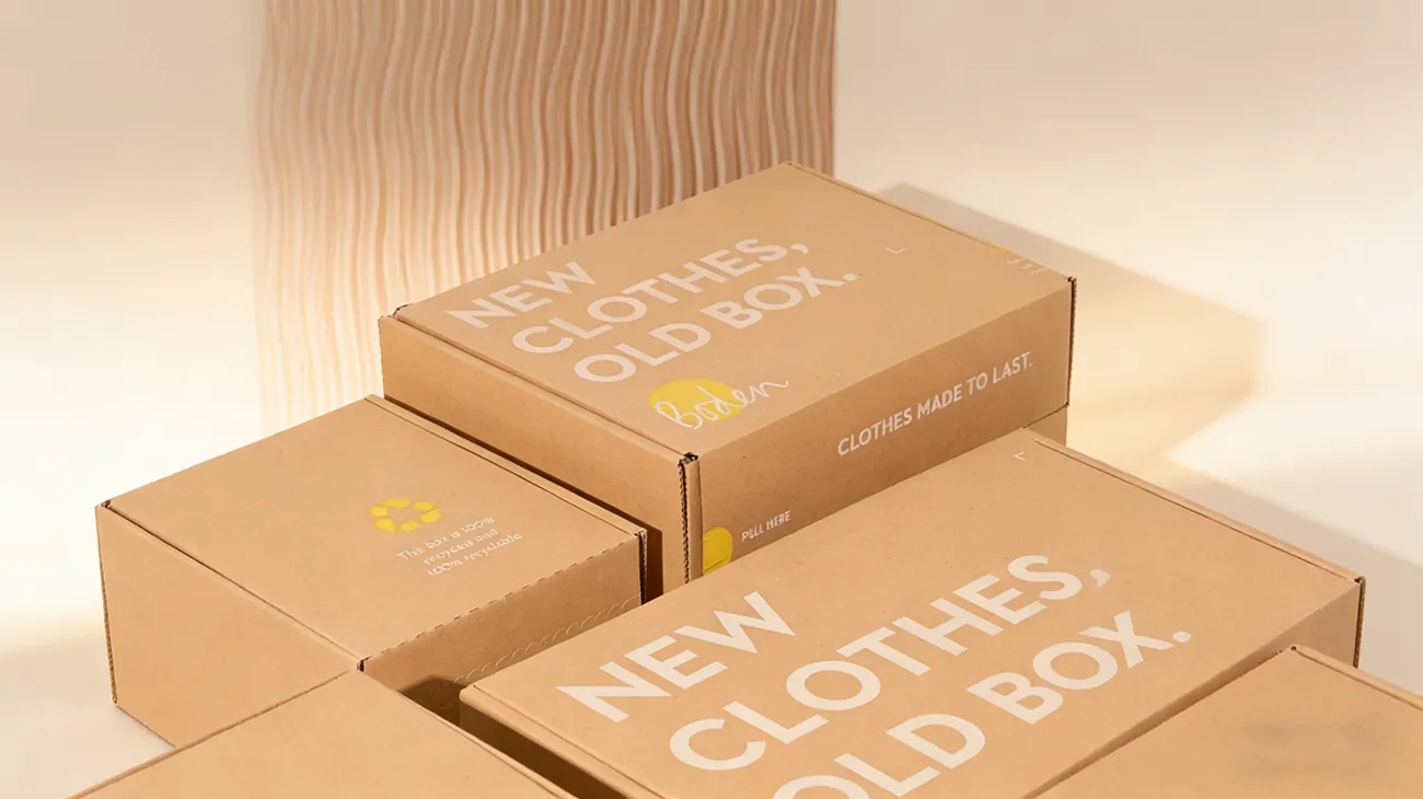 Sustainable paper packaging solutions for apparel brands by Crown Win Box Manufacturer