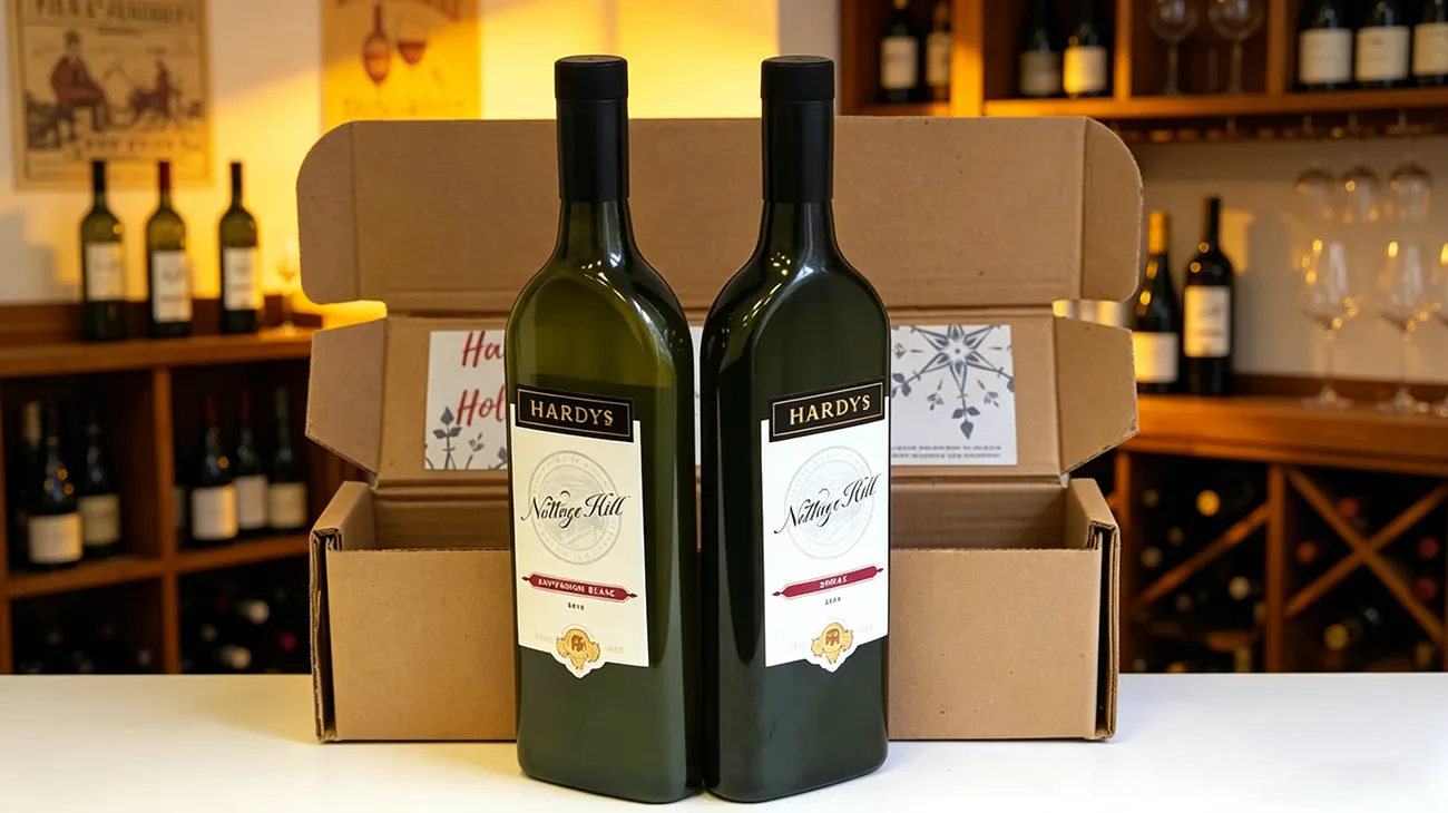 Creative Wine Packaging Design – Corrugated Mailer for Flat Wine Bottles