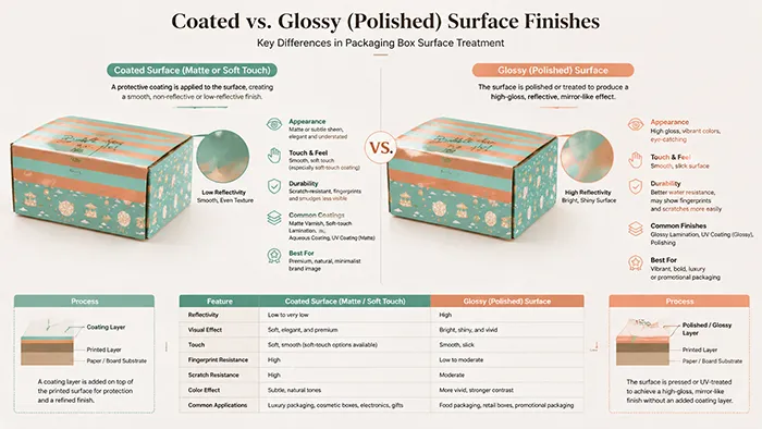 Coating vs. Polishing: How to Choose the Best Surface Treatment Process for Your Packaging Box?