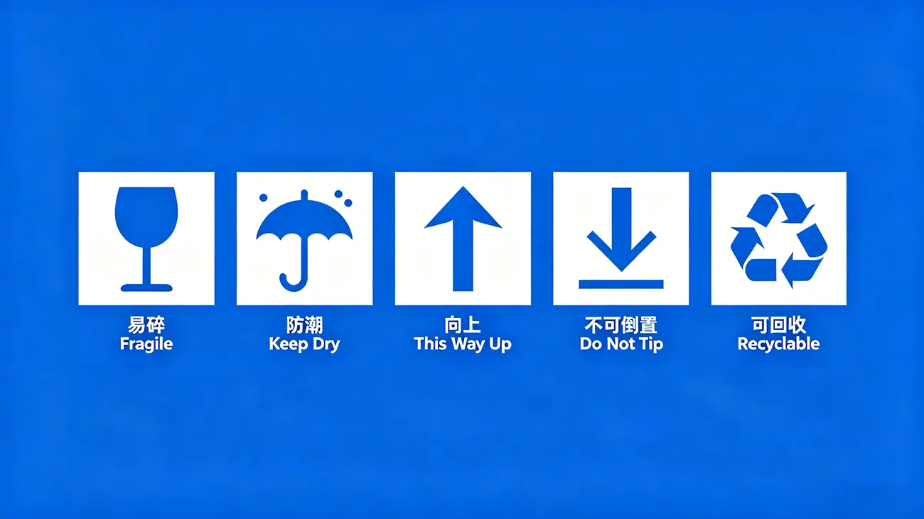 International Packaging Symbols for Cartons