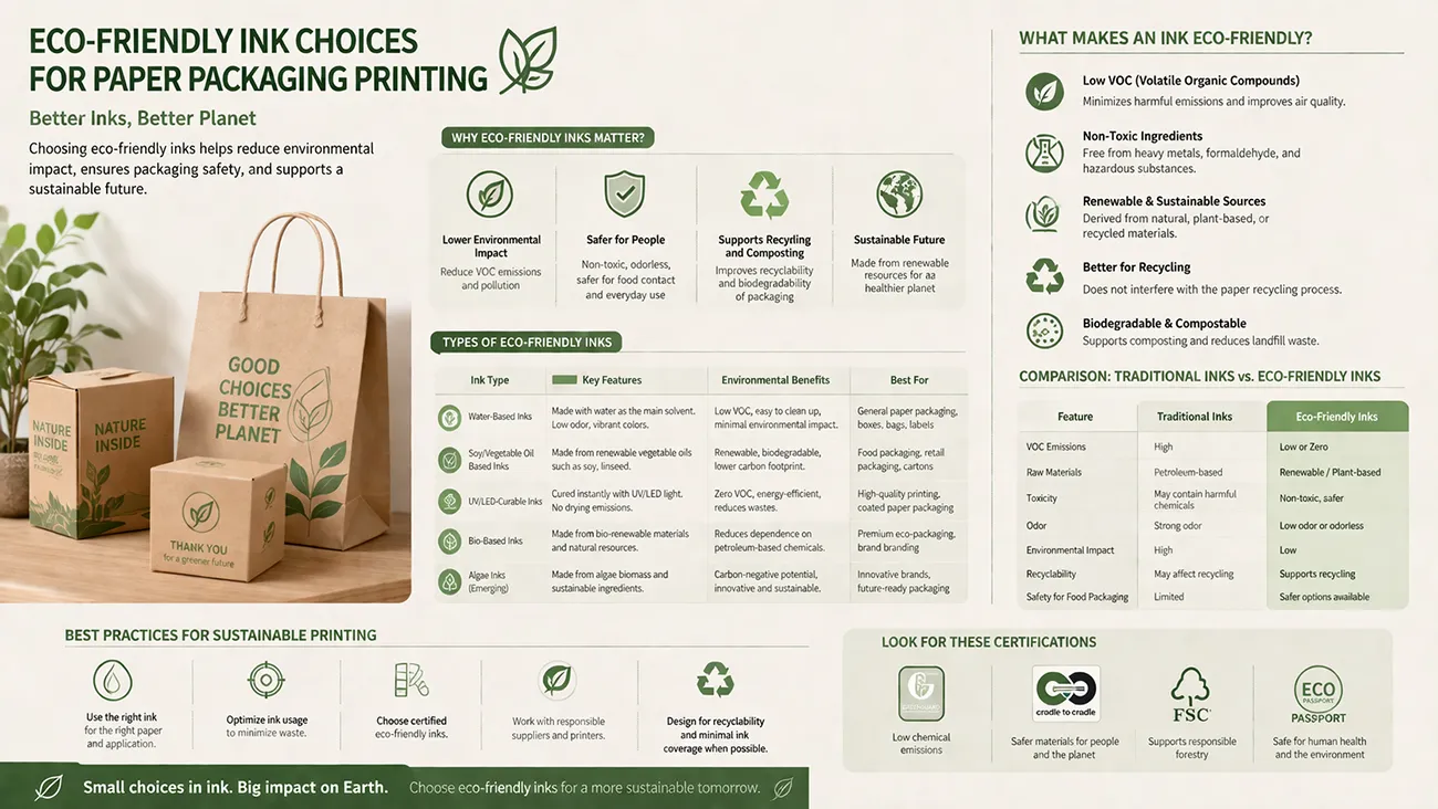 Eco-friendly kraft paper boxes with water-based varnish coating technology