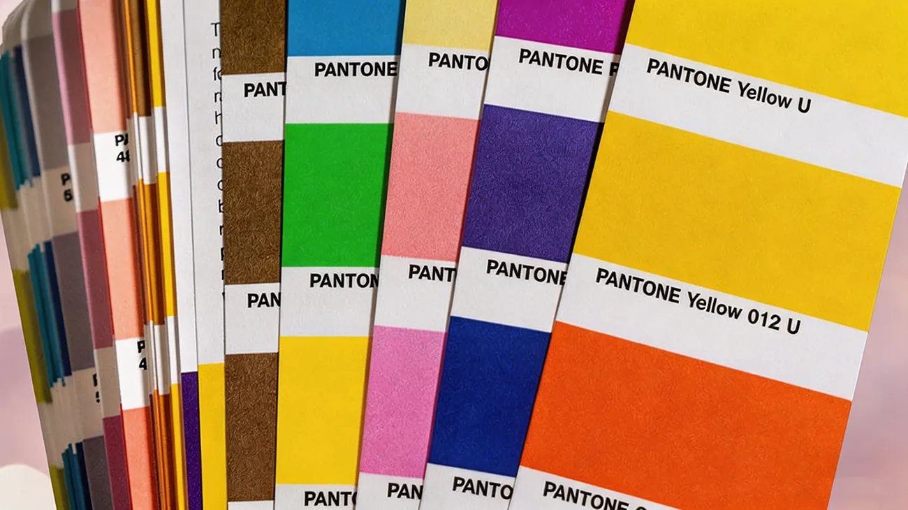 Pantone Color System (PMS) Color Card Sample Book for Packaging Printing