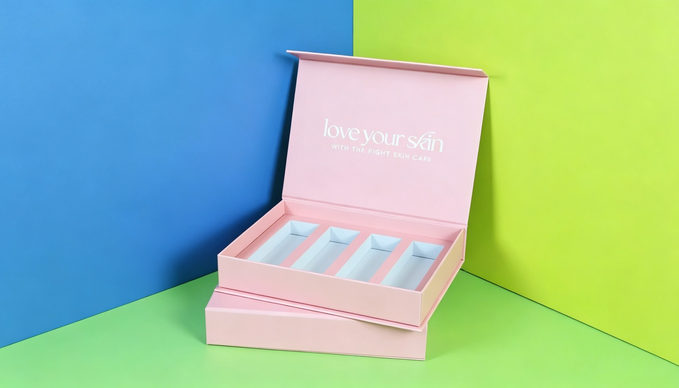 Custom cosmetic lipstick box packaging