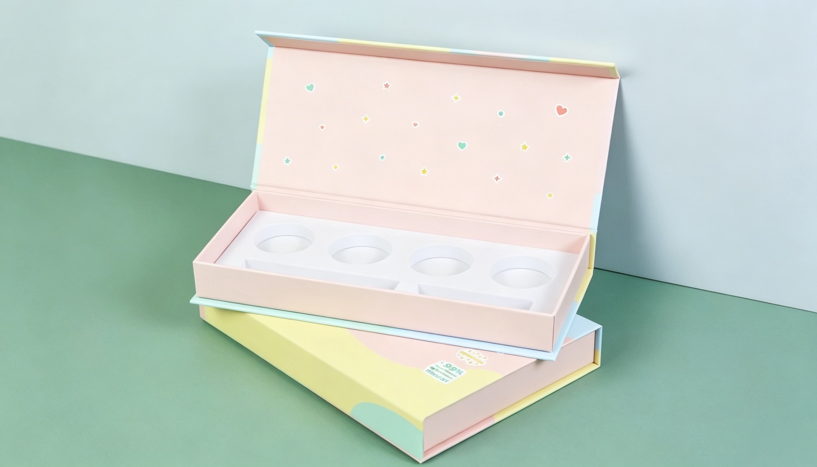 Custom cosmetic makeup box packaging