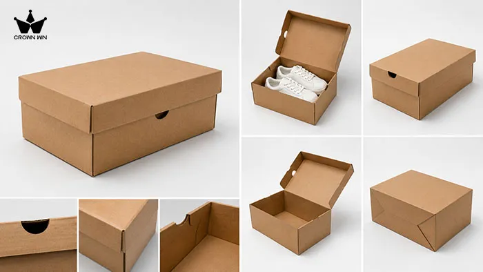Understanding the Structure, Dimensions, and Sustainable Design of Crown Win Custom Shoe Box Packaging