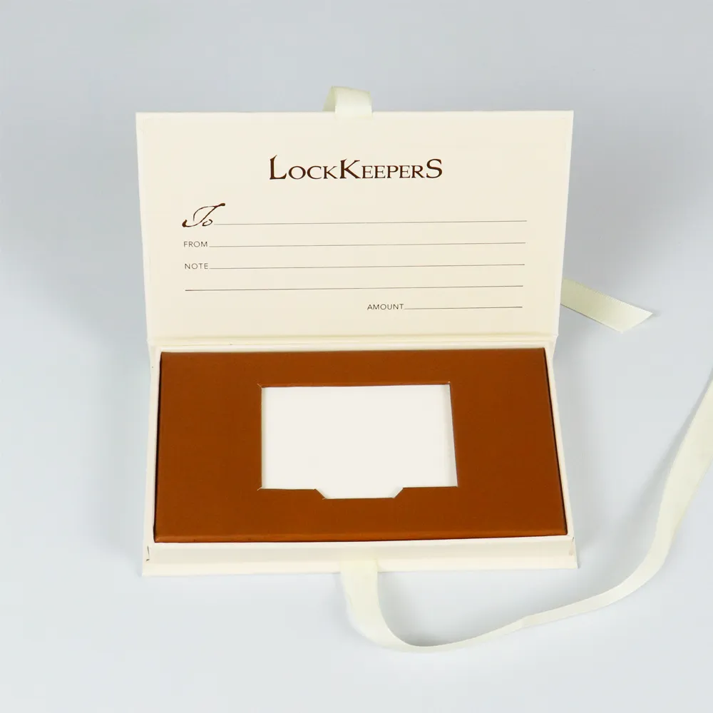 Vip Credit Card Box With Eva Insert