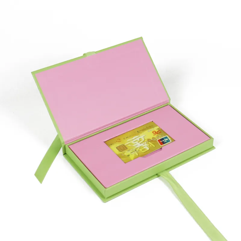  Factory Handmade Custom Magnetic Vip Credit Card packaging Gift Box Crown Win Manufacture