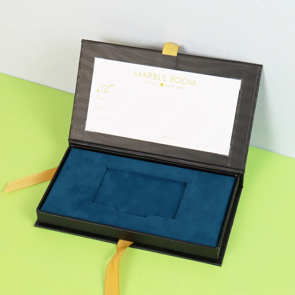 credit card paper box