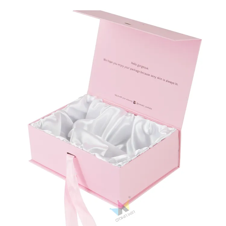 magnetic box with ribbon