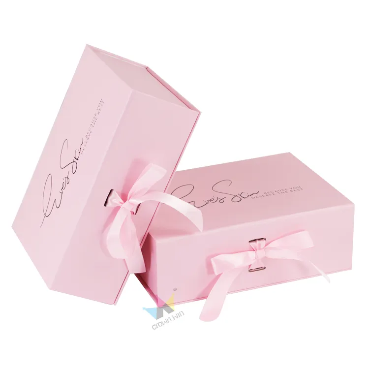magnetic box with ribbon
