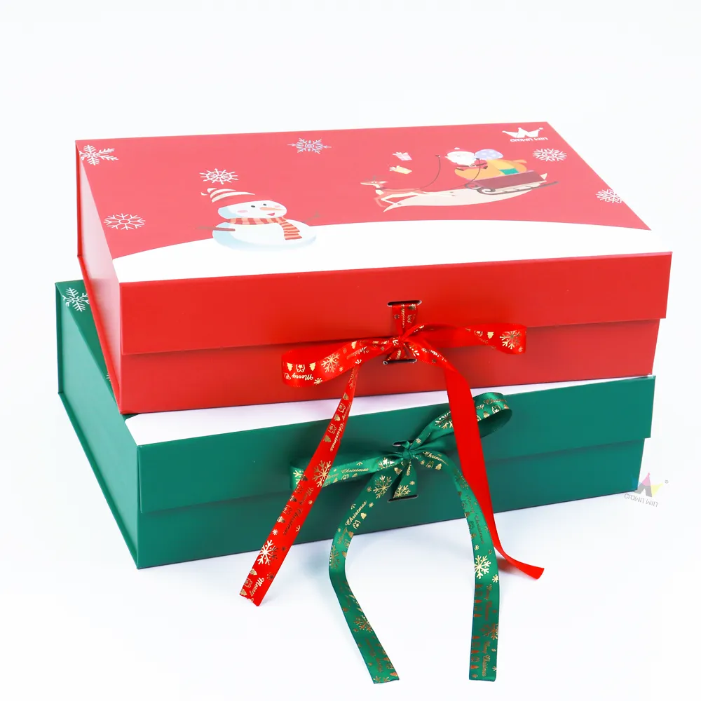 Christmas Gift  Foldable Paper Boxes
