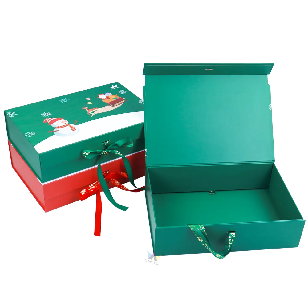Christmas Gift  Foldable Paper Boxes