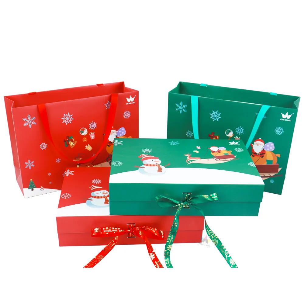 Christmas Gift  Foldable Paper Boxes