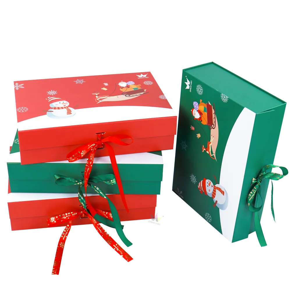 Christmas Gift  Foldable Paper Boxes