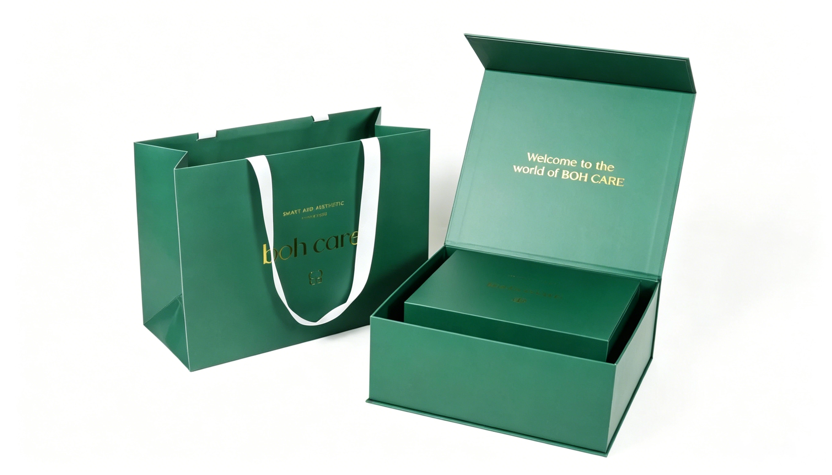 Custom magnetic box packaging