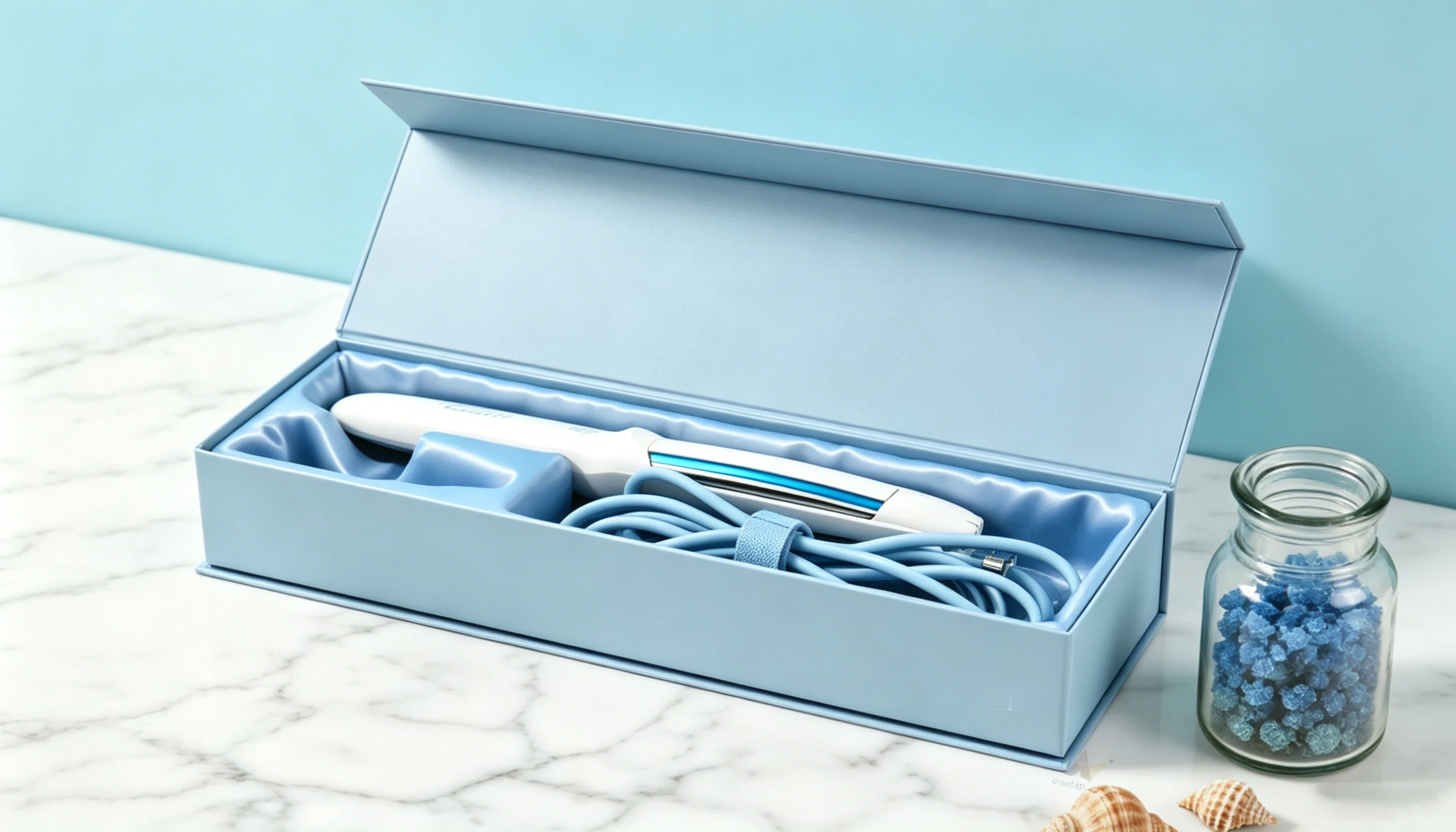 Custom Curling iron packaging box