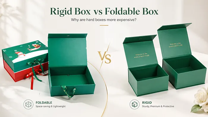 Why are hard boxes more expensive than folding paper boxes?