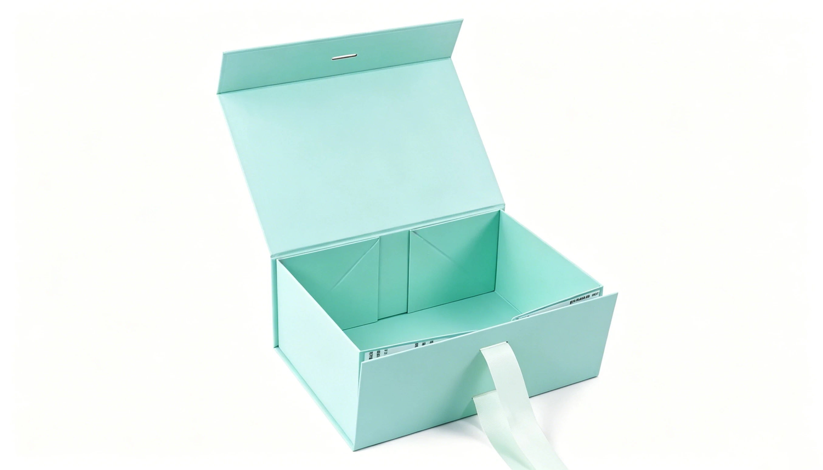 Foldable Gift box with ribbon