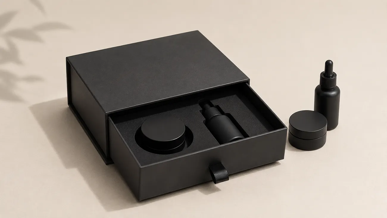 Drawer-type cosmetic storage box