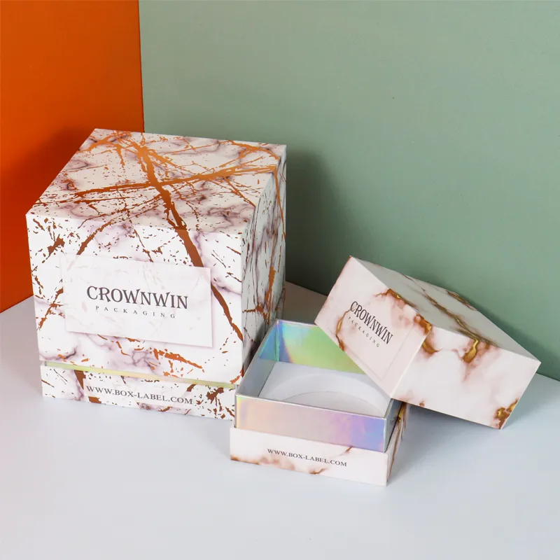 Candle packaging box 