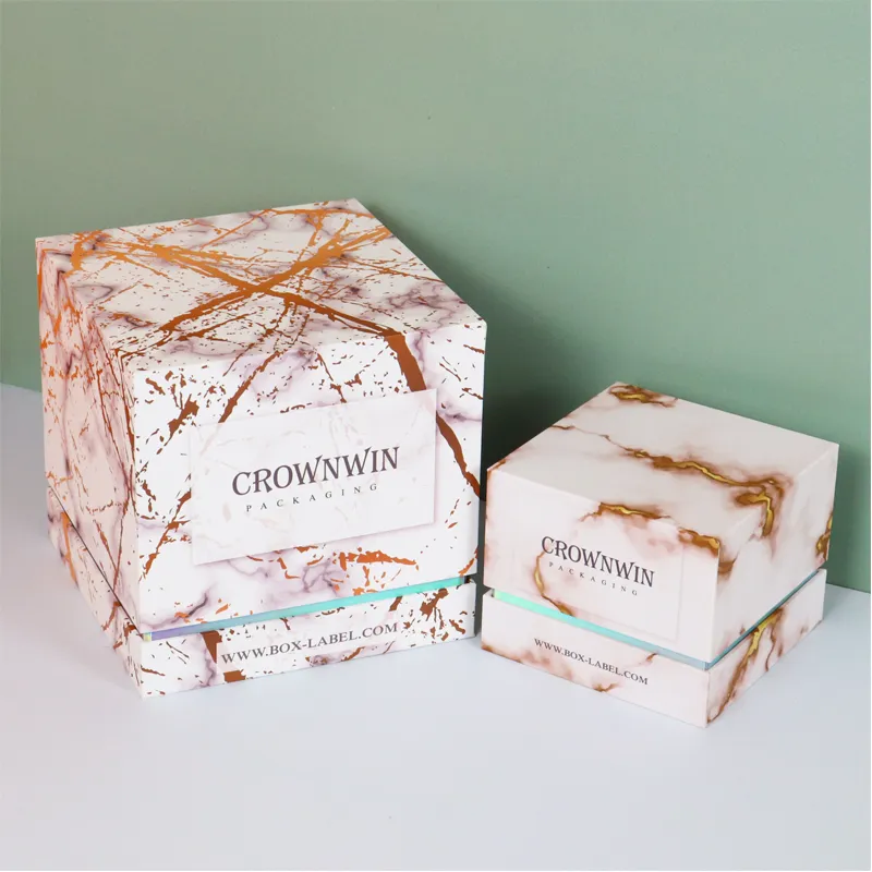 Candle packaging box 