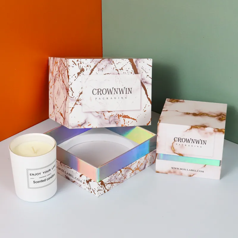 Candle packaging box 