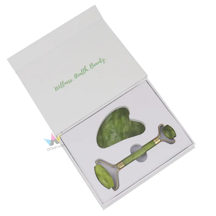 gua sha facial massage tools paper box