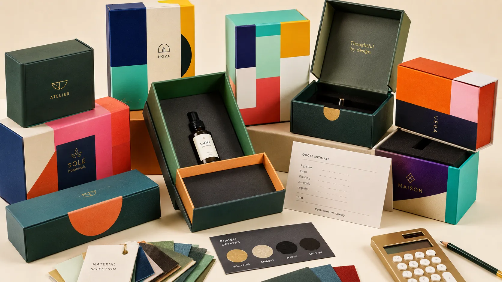 4 practical tips for niche brands to reduce the cost of hard box packaging