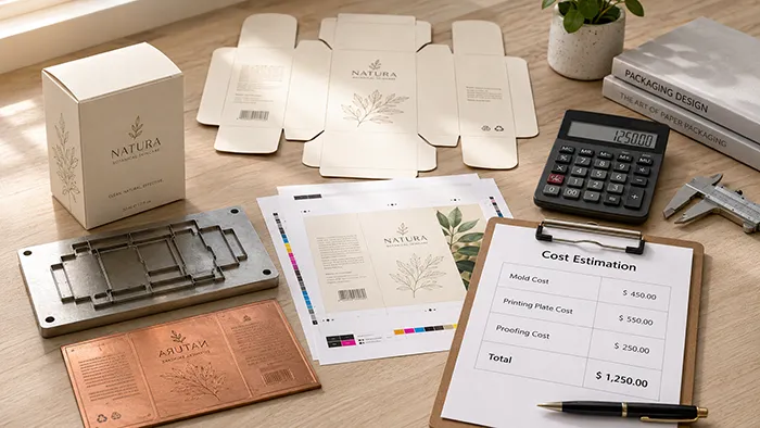 How are the costs of molds, printing plates, and samples calculated? Crown Win Transparent Packaging Quotation Guide