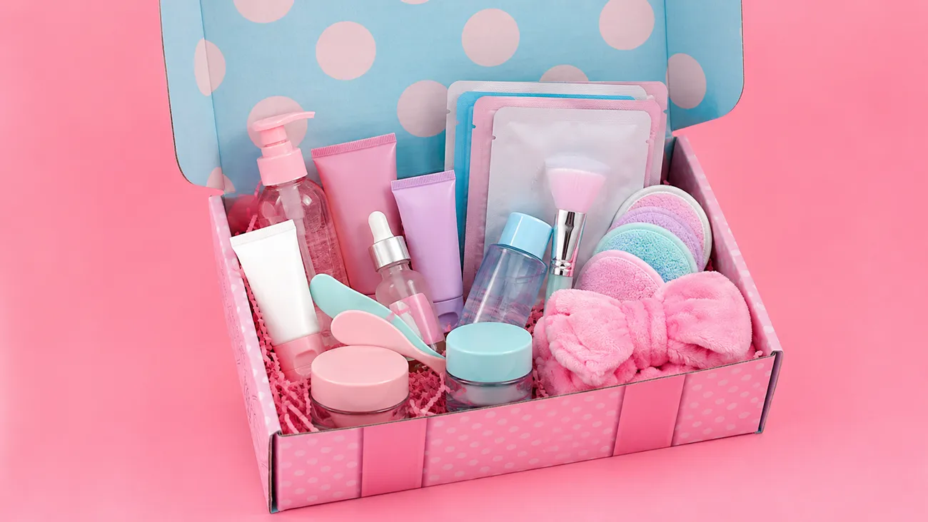 Customized skincare packaging box