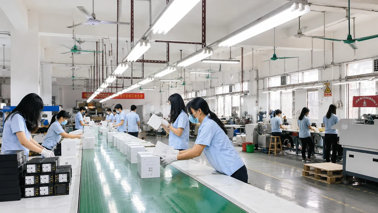our production line