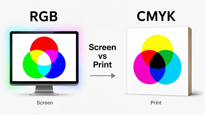 Why do printed colors look different from those on a computer screen?