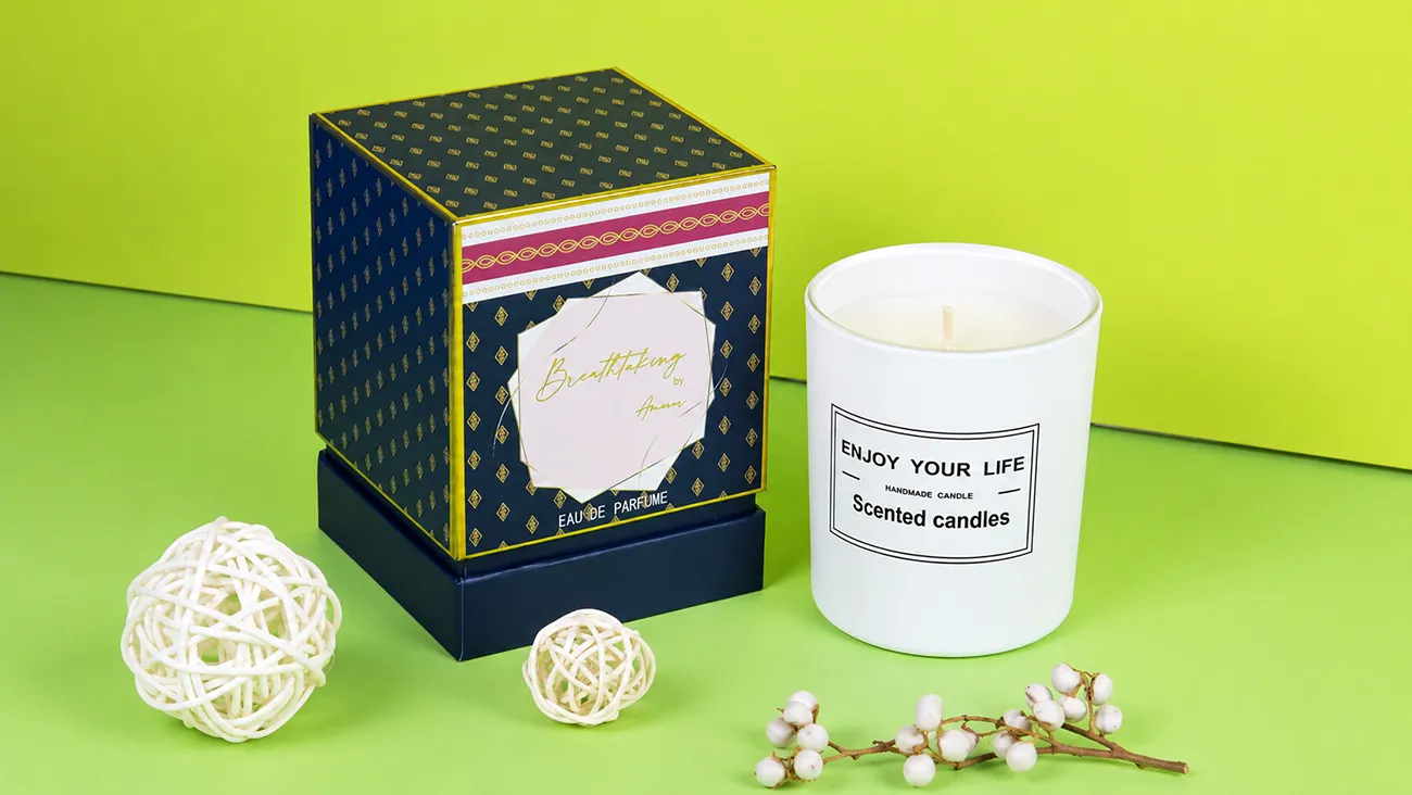 Crown Win Packaging factory sample showroom displaying various custom rigid gift box designs