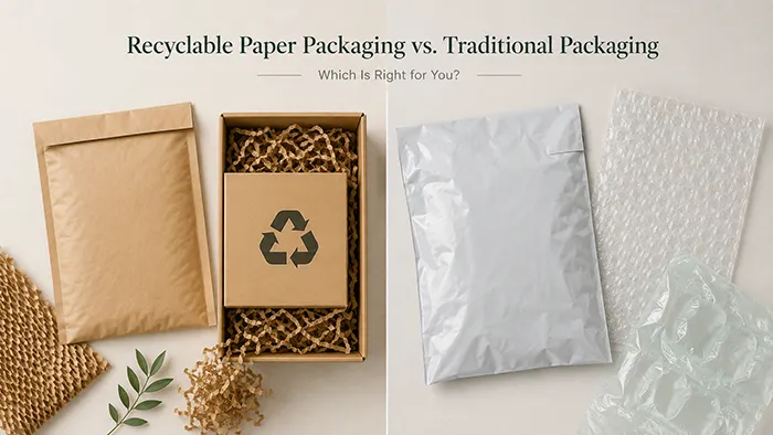 Recyclable Paper Packaging vs. Traditional Packaging: Which Is Right for You?