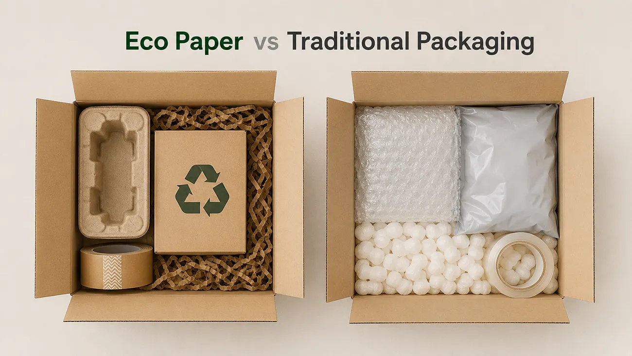 Crown Win Packaging helped a European daily cosmetics brand upgrade from traditional plastic packaging to custom recyclable paper gift boxes, reducing carbon footprint and improving brand image.